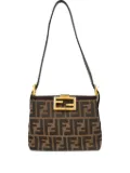 Fendi Pre-Owned 1990s Zucca-pattern shoulder bag - Brown