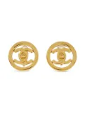 CHANEL Pre-Owned 1997 Turnlock clip-on earrings - Gold
