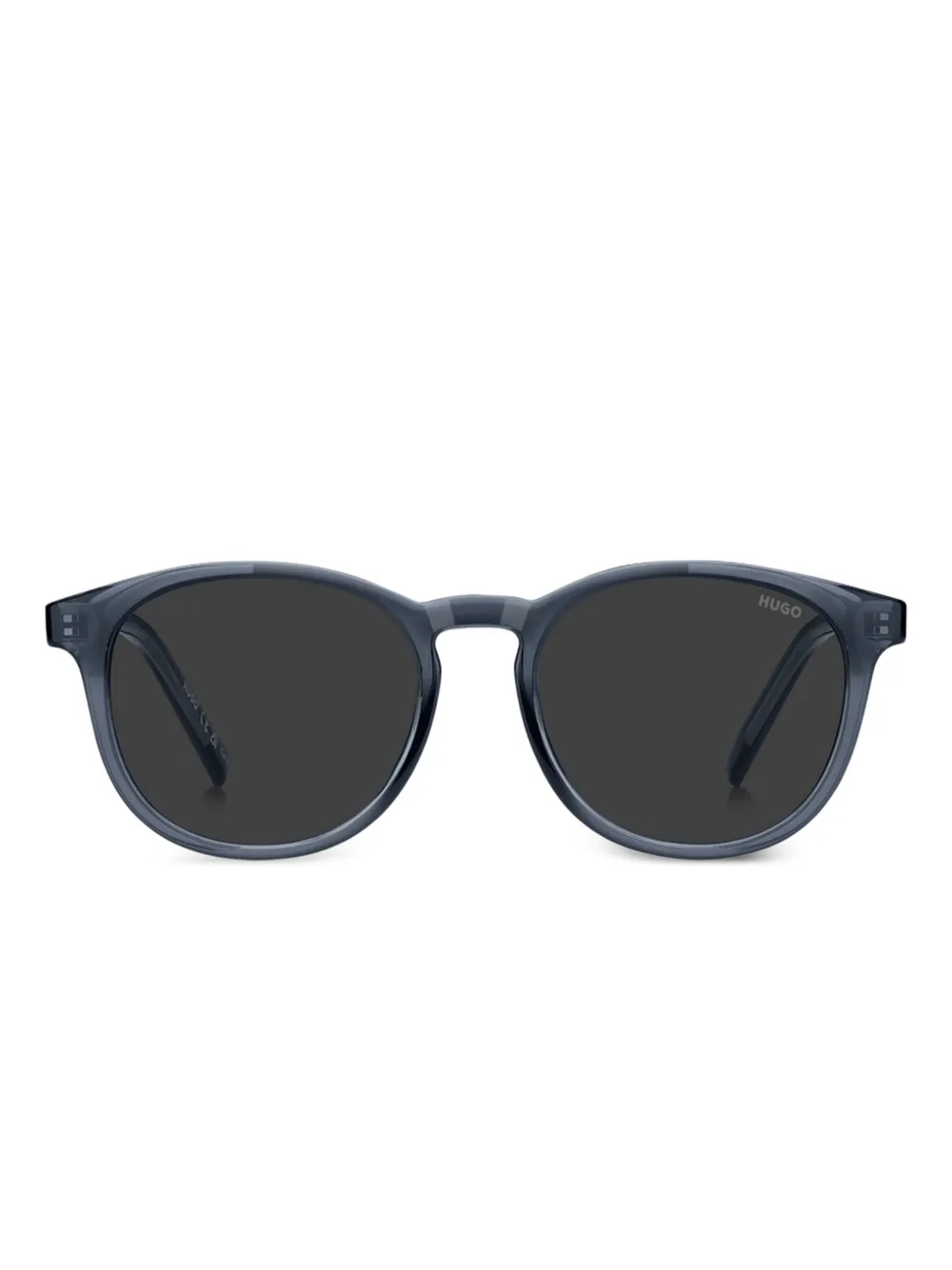 BOSS round-frame sunglasses Blauw