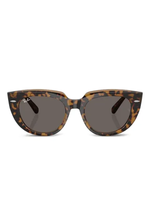 Ray-Ban lentes de sol con armazón cat eye estilo carey