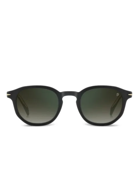 DAVID BECKHAM EYEWEAR lentes de sol con armazón redonda mate