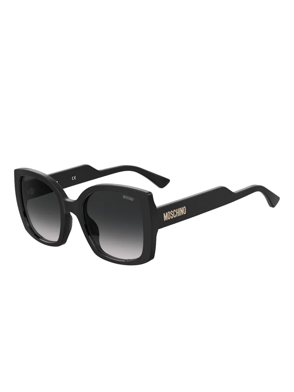 Moschino square-frame sunglasses - Zwart