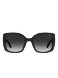 Moschino square-frame sunglasses - Black