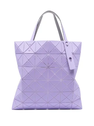 【軟宝専用】 ISSEY MIYAKE BAOBAO ハンドバッグ パープル Bao Bao Issey Miyake Lucent ハンドバッグ | パープル | FARFETCH JP