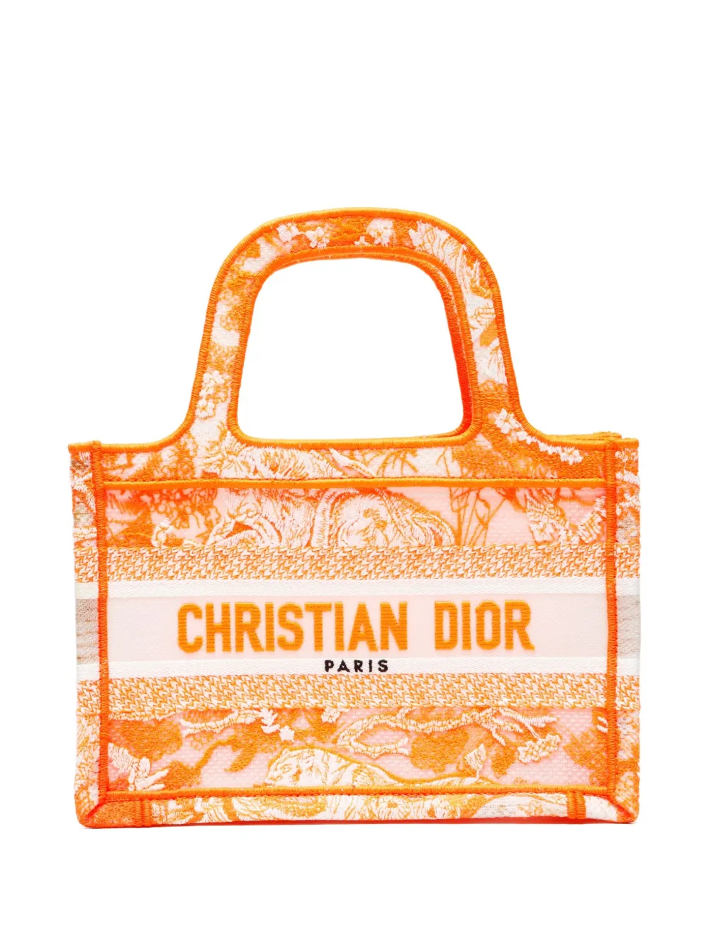 2020-2025s floral-pattern tote bag