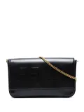 Fendi Pre-Owned 2010-2020s logo-debossed shoulder bag - Black