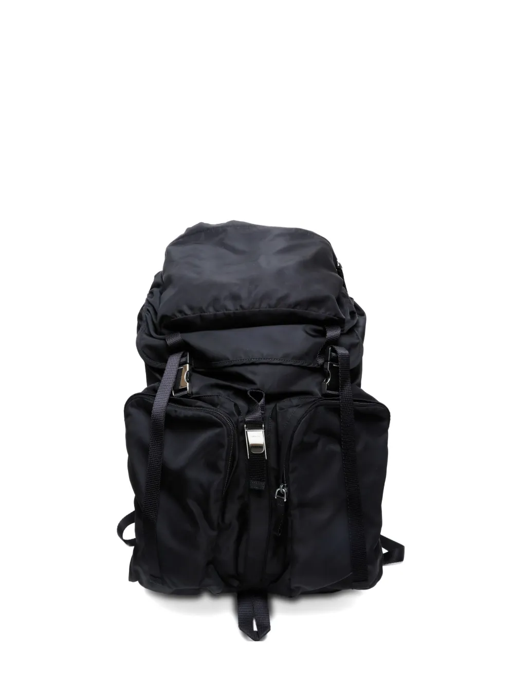 Pre-owned Prada 2000-2020s Nylon Backpack In Black