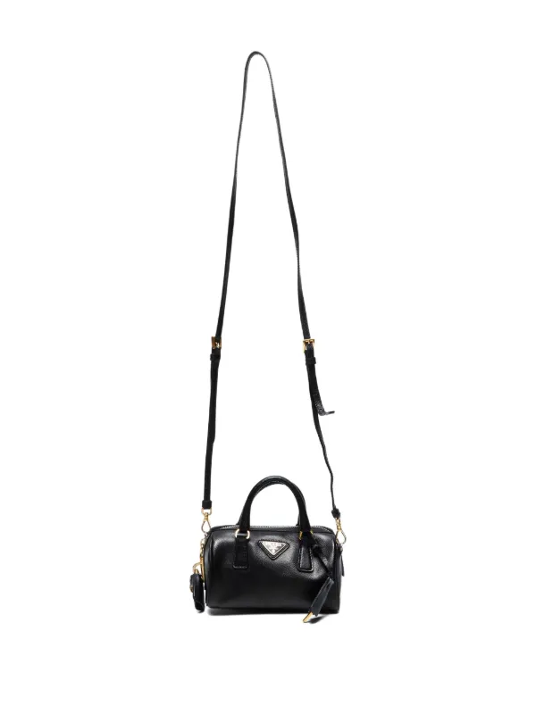 PRADA BORSA A TRACOLLA MINI IN PELLE SAFFIANO