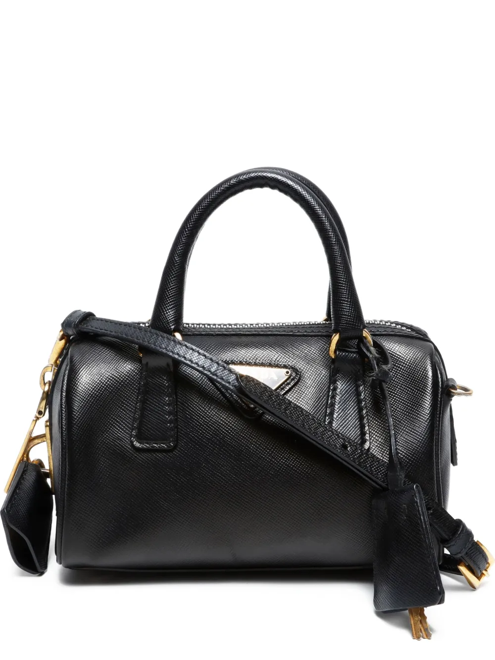 2010-2020s mini saffiano-leather crossbody bag