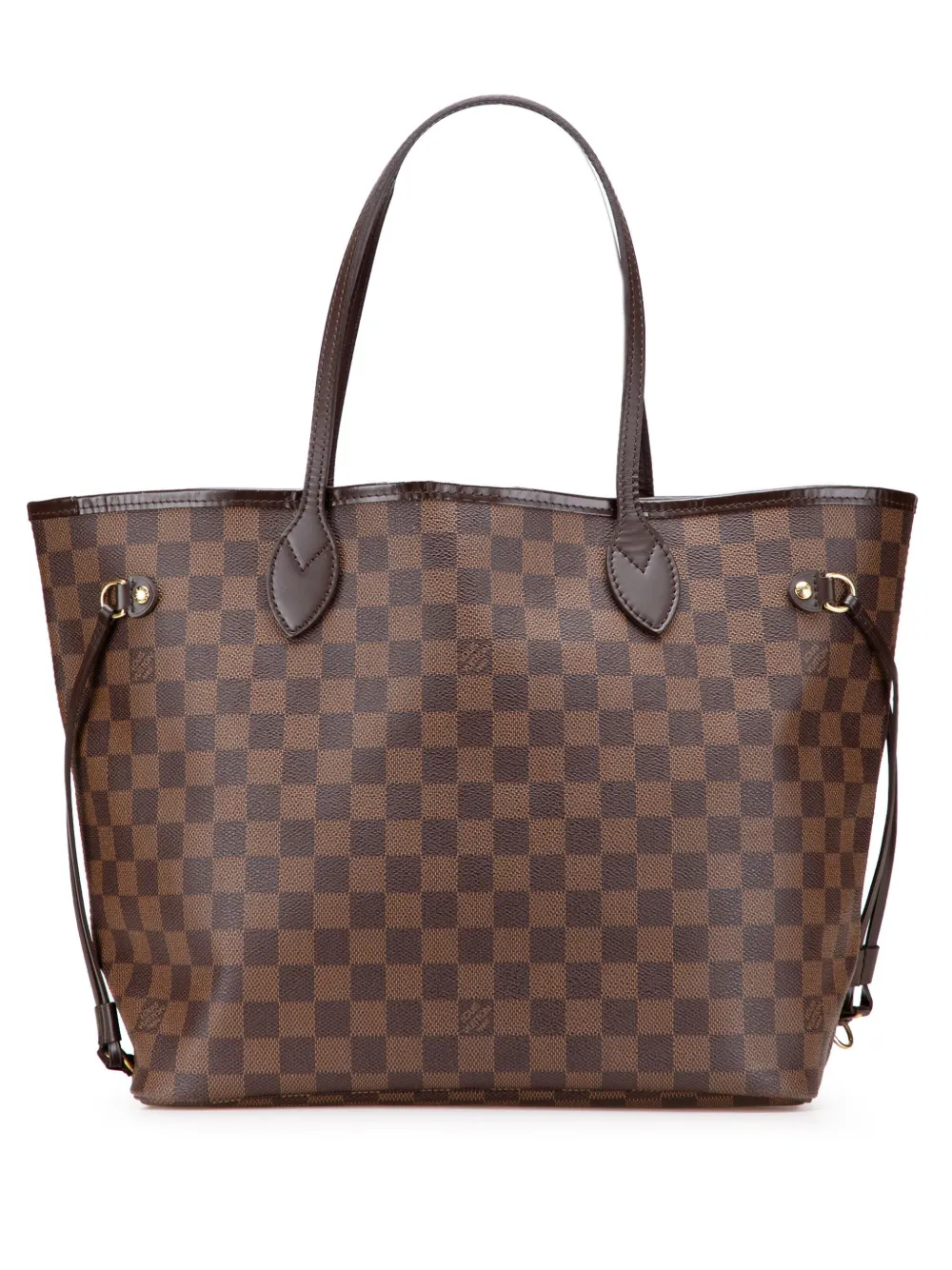 Louis Vuitton Pre-Owned 2011 Damier Ebene Neverfull MM tote bag - ブラウン Louis Vuitton Pre-Owned 2011 Damier Ebene Neverfull MM tote bag - ブラウン