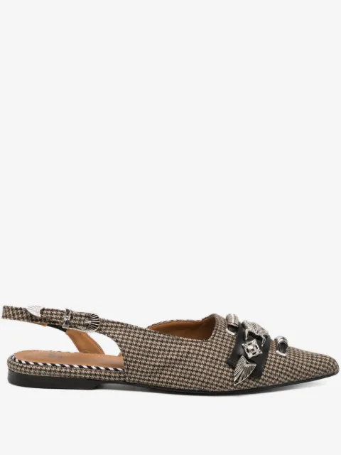 Toga zapatillas con detalle de hebilla