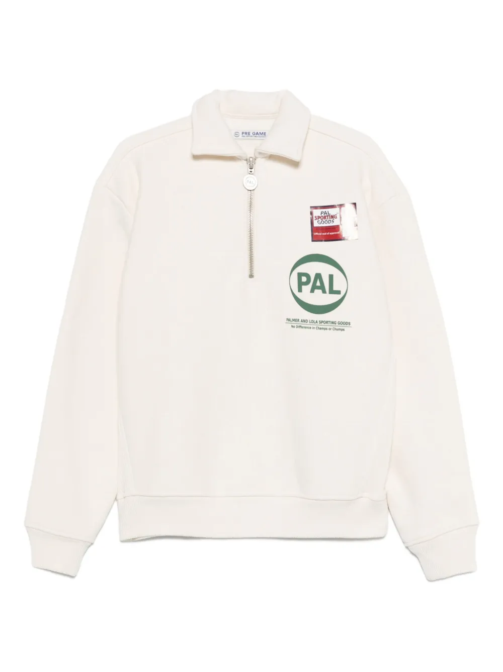logo-print polo shirt
