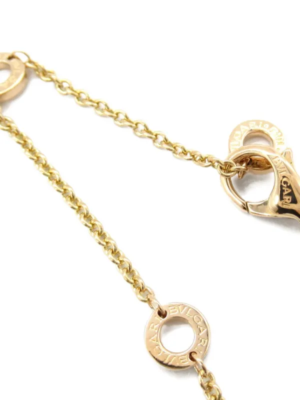 Bvlgari Pre-Owned 18K Rose Gold Ceramic B-zero1 Necklace Pink FARFETCH  PH