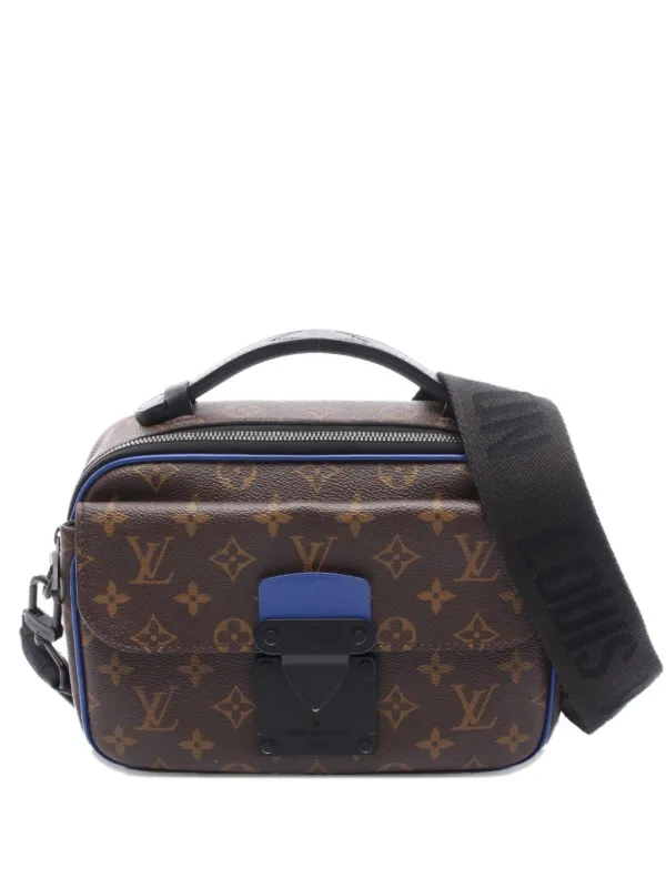 Louis Vuitton Pre-Owned 2021 S-lock Monogram Messenger Bag Brown  FARFETCH IN