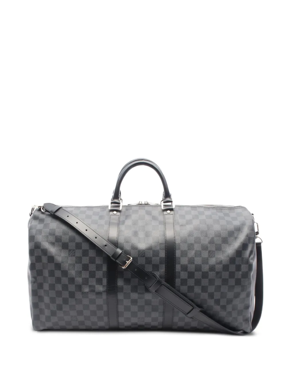 Louis Vuitton Pre-Owned sac Keepall Bandouliere 55 Boston (2008) | noir | Image 1