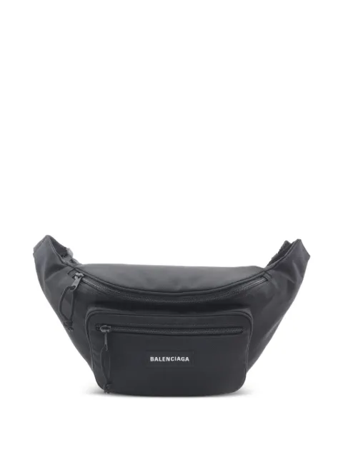 Balenciaga Pre-Owned 2020 small logo-patch belt bag