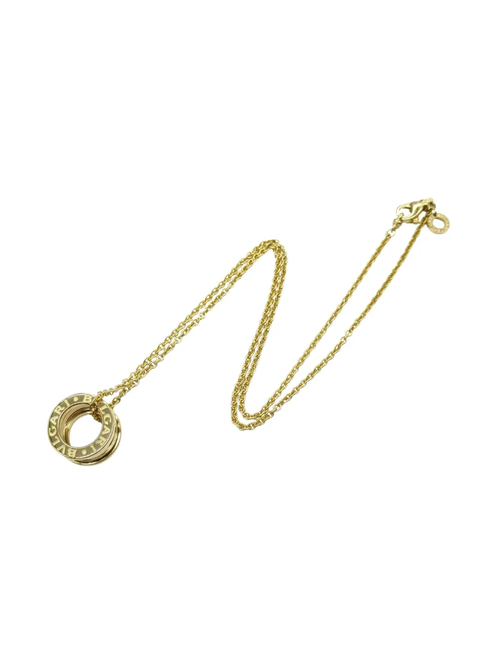 Bvlgari Pre-Owned 2010s 18K yellow gold B.zero1 necklace | Gold | Image 1