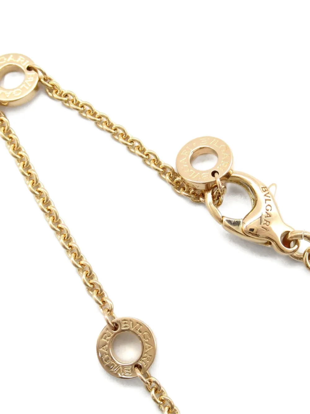 Pre-owned Bvlgari 2010s 18k Rose Gold B.zero1 Ring