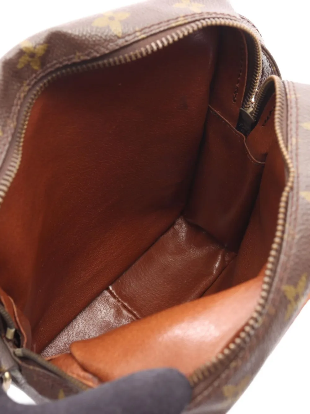 Pre-owned Louis Vuitton 1982 Petit Marceau Shoulder Bag In Brown