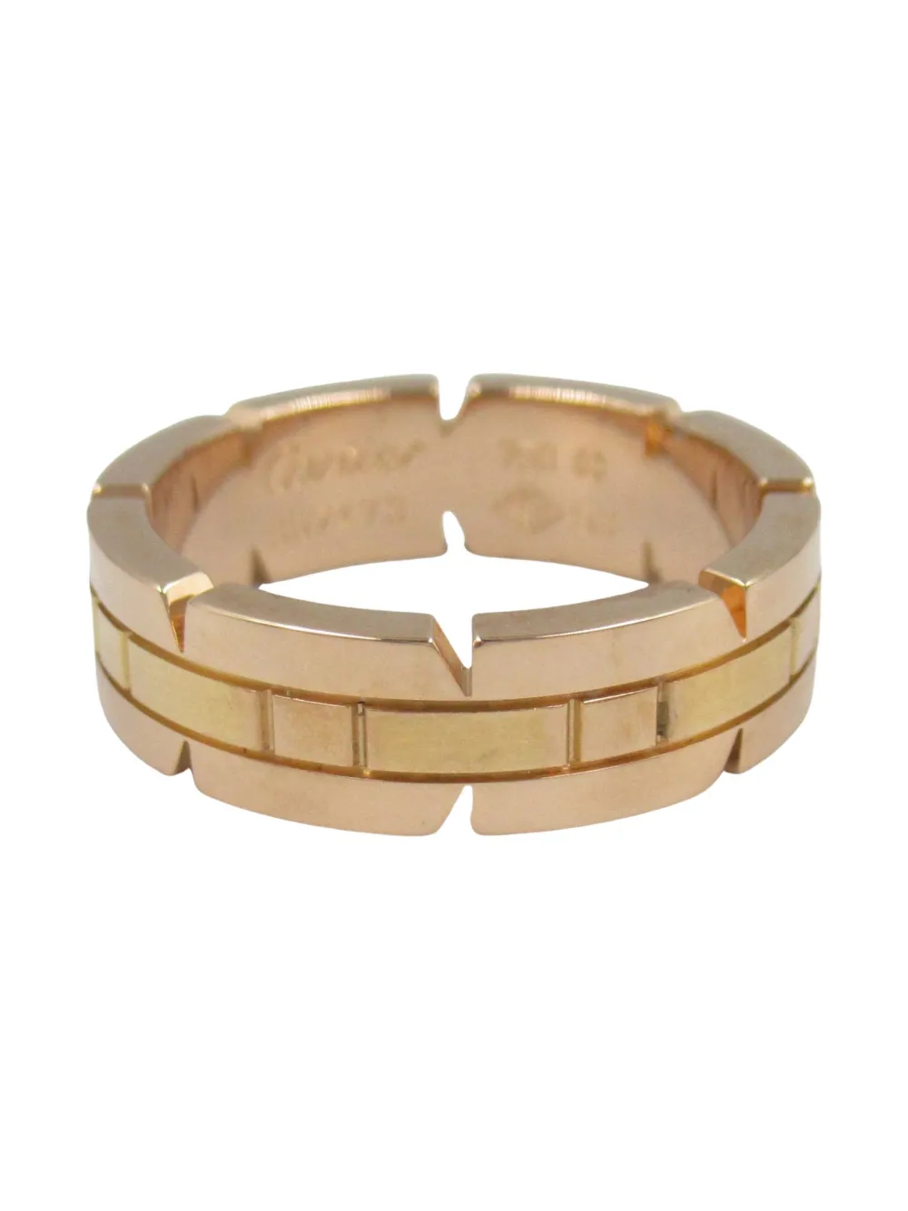 Cartier 2010s 18K rose gold Francaise ring | Gold | Image 1