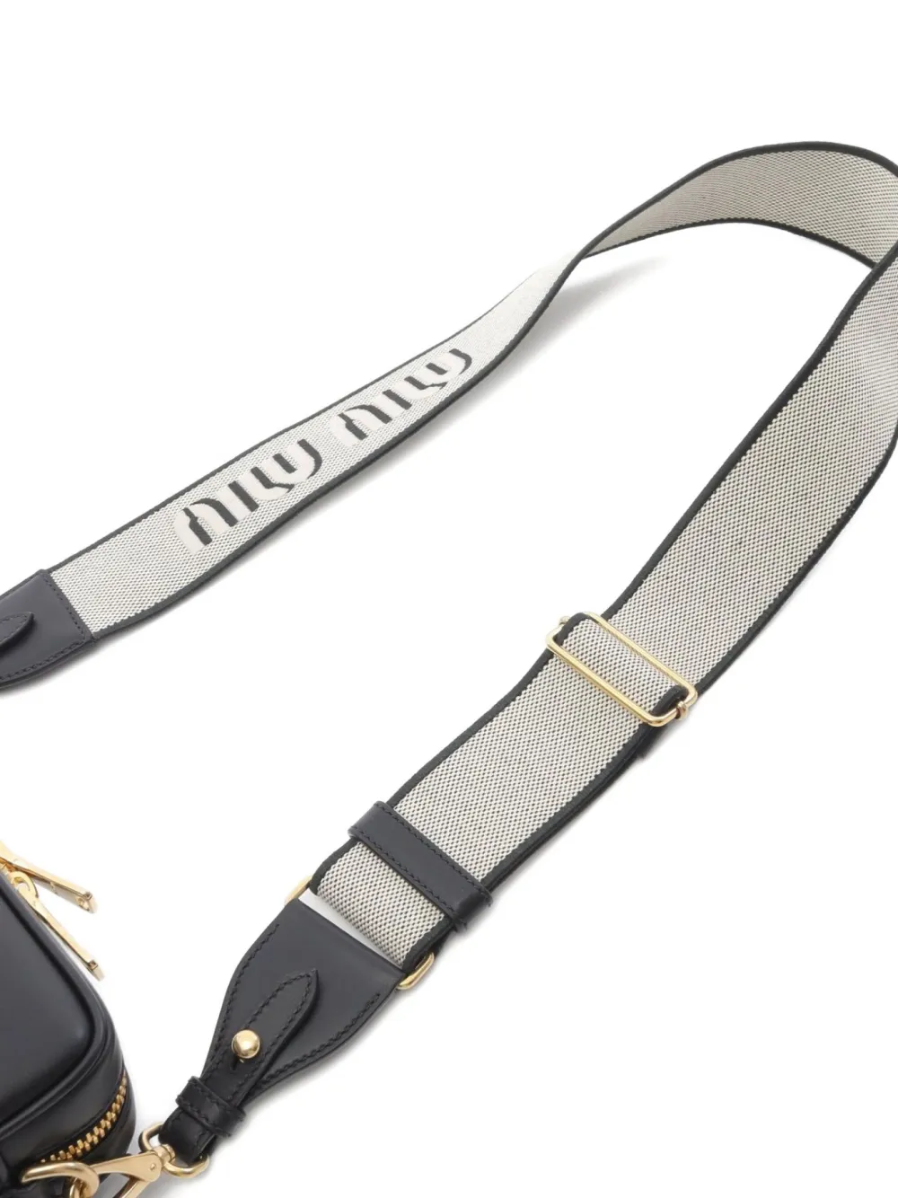 Pre-owned Miu Miu 2020 Leather Crossbody Bag In Black