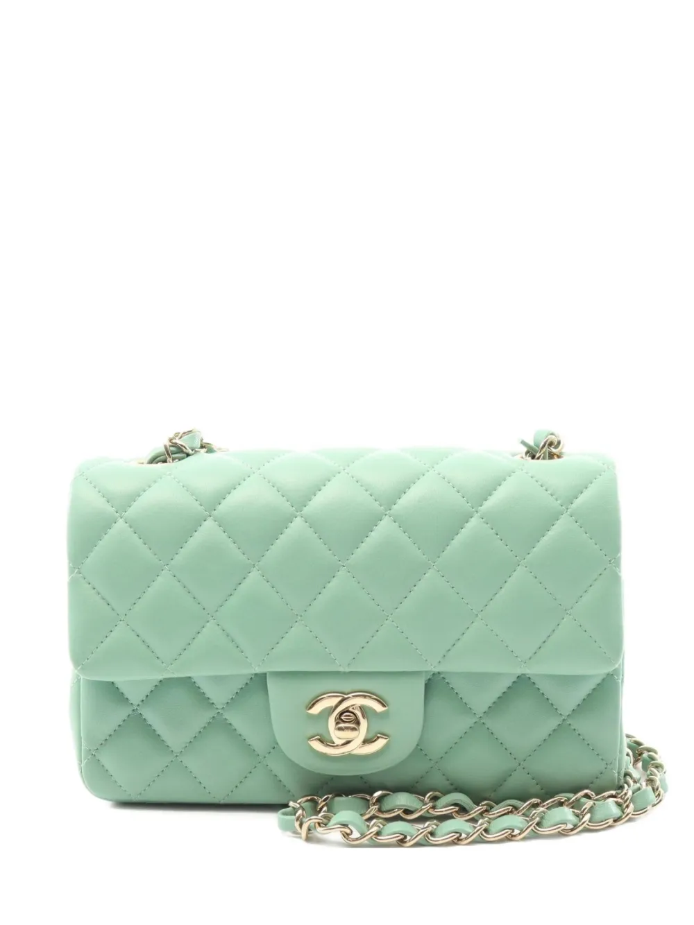 美品　シャネル　CHANEL 　ボディ　ウェストバッグ　グリーン 美品 シャネル CHANEL ボディ ウェストバッグ グリーン