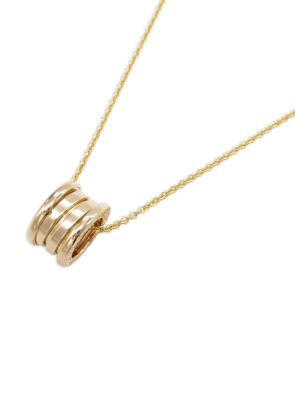 Bvlgari Pre-Owned 18K rose gold B-zero1 necklace | Pink | Image 1