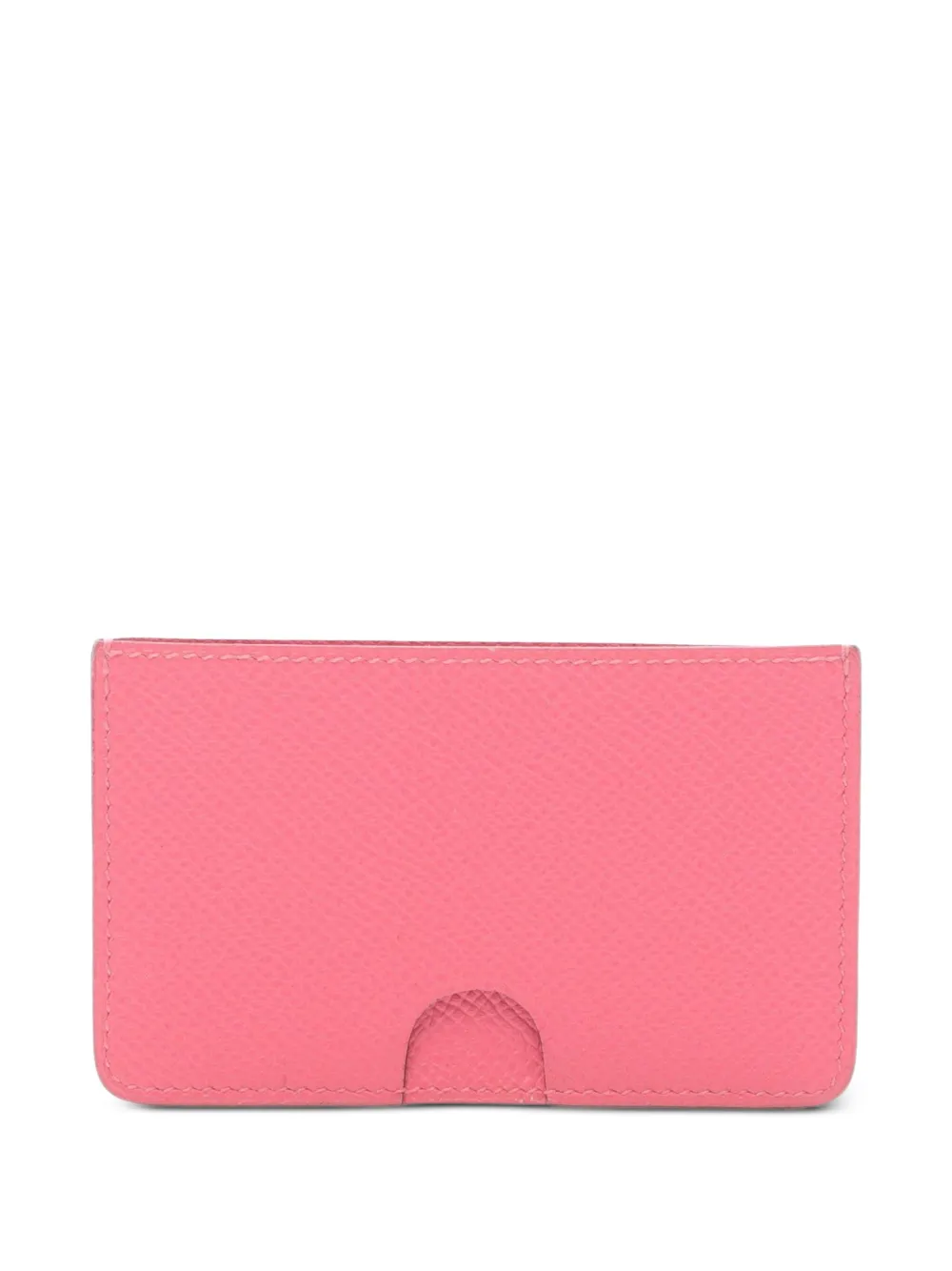 Hermès Pre-Owned 2016 Porquerolles leather card case | Pink | Image 1