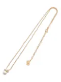 Christian Dior Pre-Owned 2000s GP faux-pearl rhinestone jewellery set (set of two) - Gold