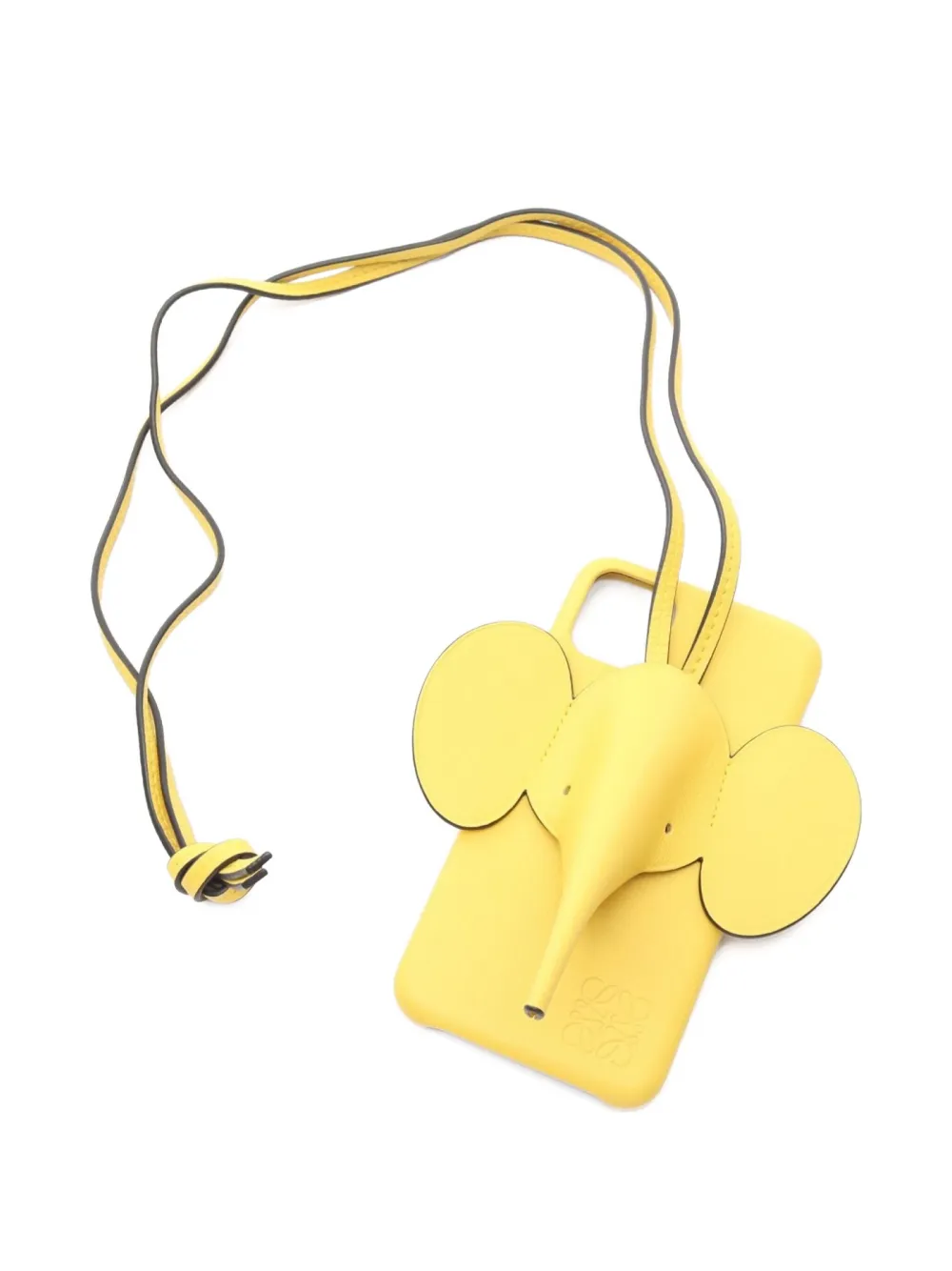2010s elephant leather iPhone case