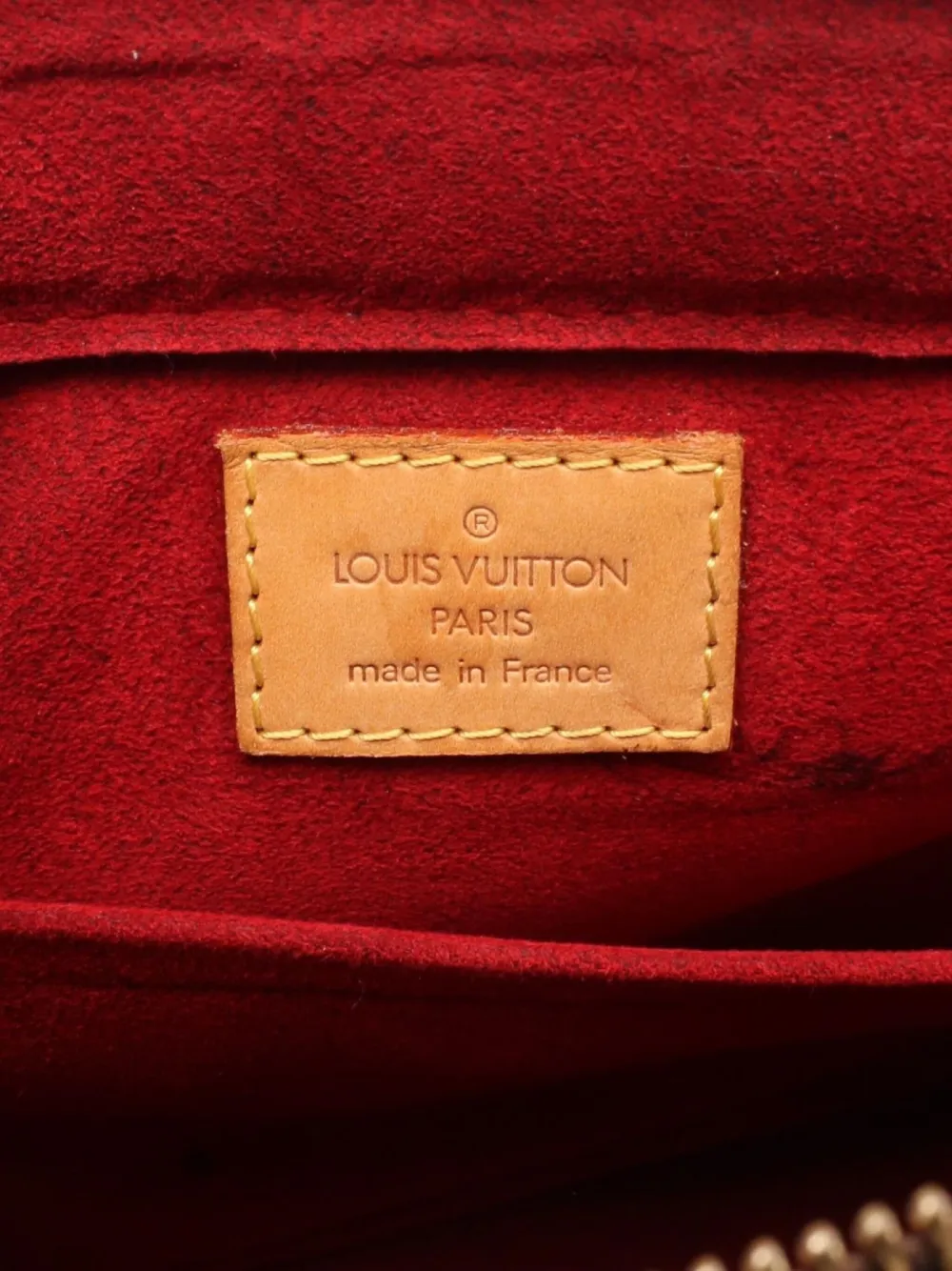 Pre-owned Louis Vuitton 2004 Vivacite Gm Shoulder Bag In Brown