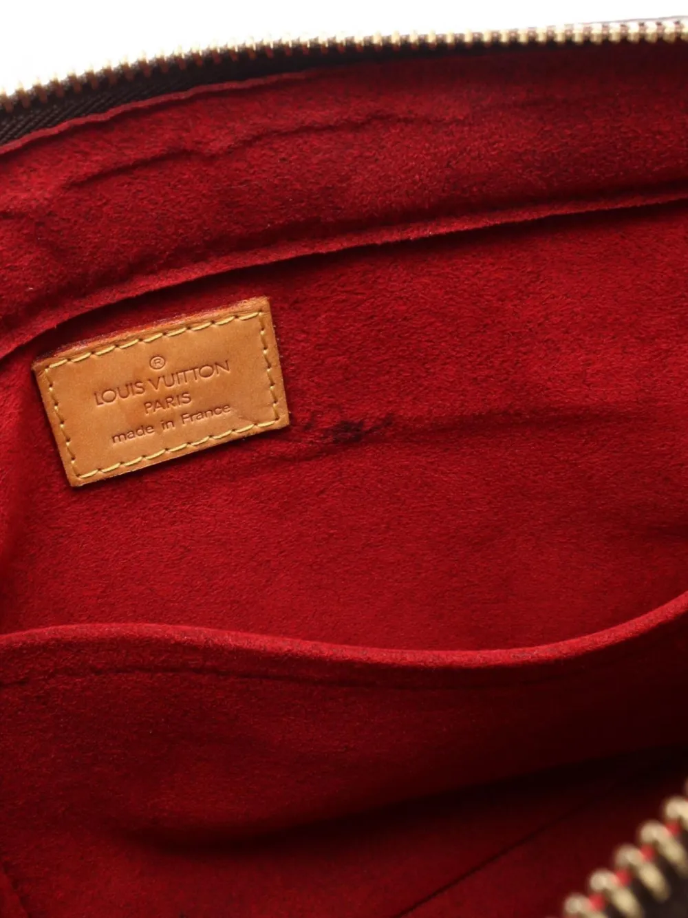 Pre-owned Louis Vuitton 2004 Vivacite Gm Shoulder Bag In Brown