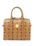 MCM Pre-Owned 2010s mini Visetos boston bag - Brown
