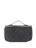 Louis Vuitton Pre-Owned Monogram Eclipse zipper wallet - Black