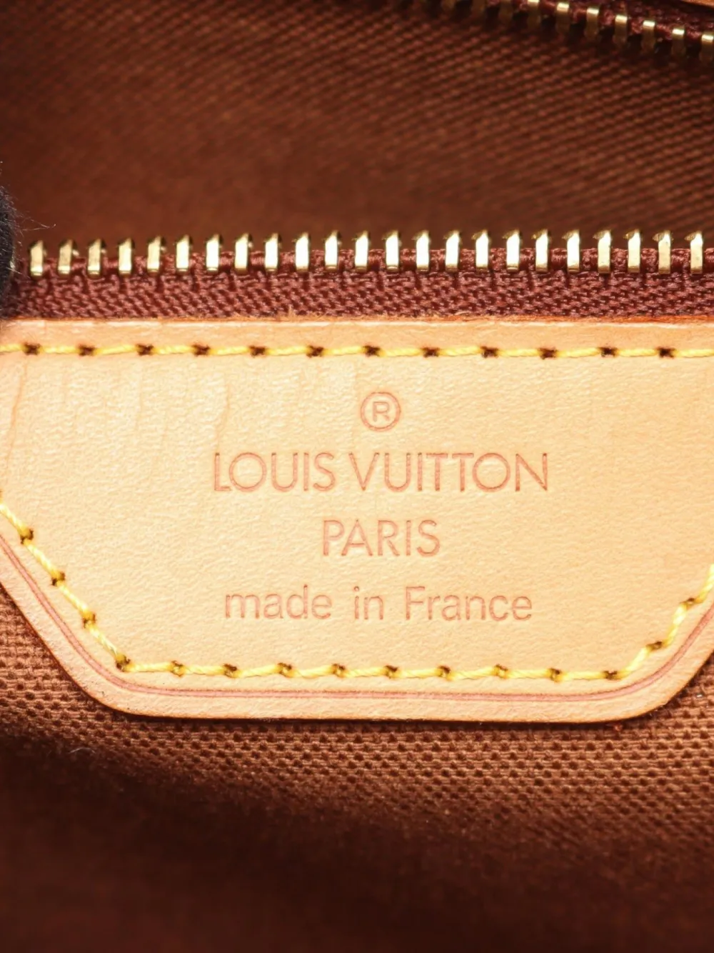 Pre-owned Louis Vuitton 2002 Vavin Gm Tote Bag In Brown