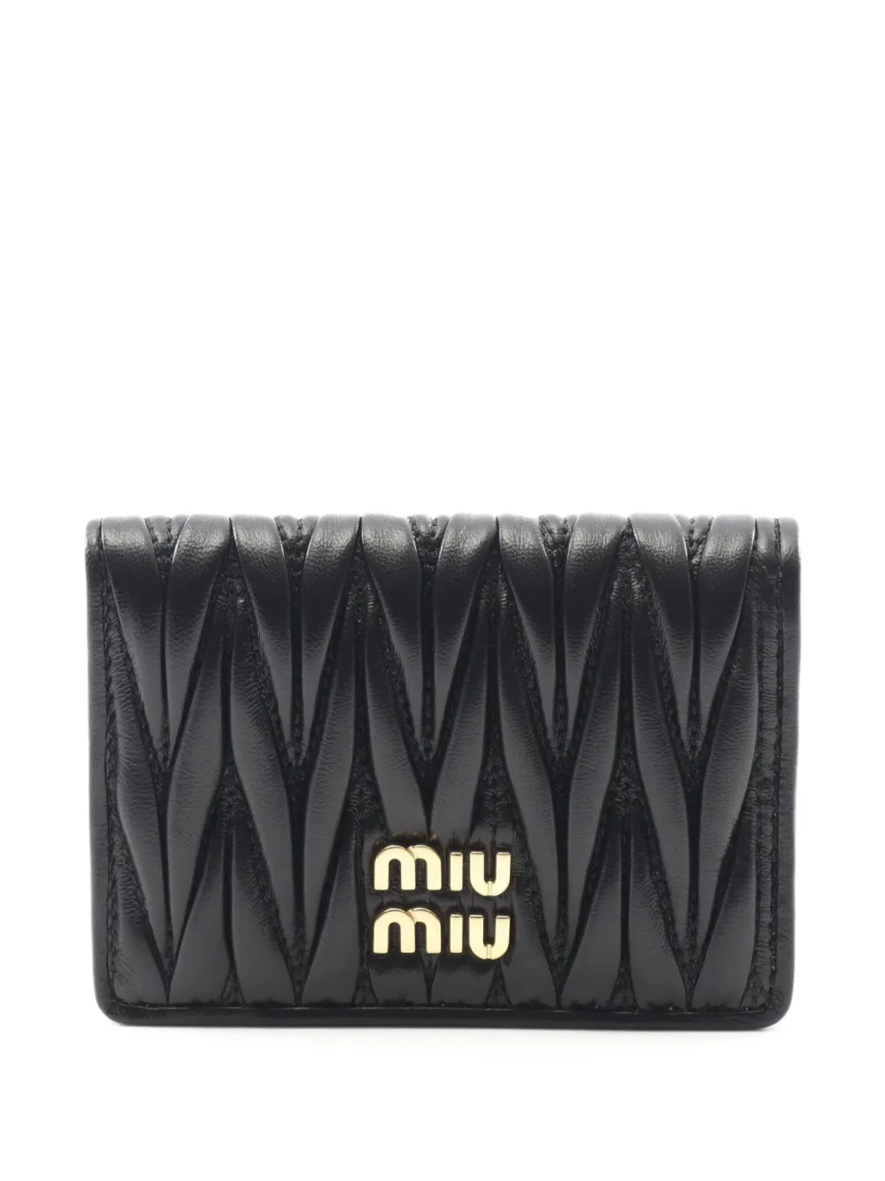 2020s matelasse leather card case