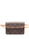 Louis Vuitton Pre-Owned 2001 Pochette Florentine monogram belt bag - Brown