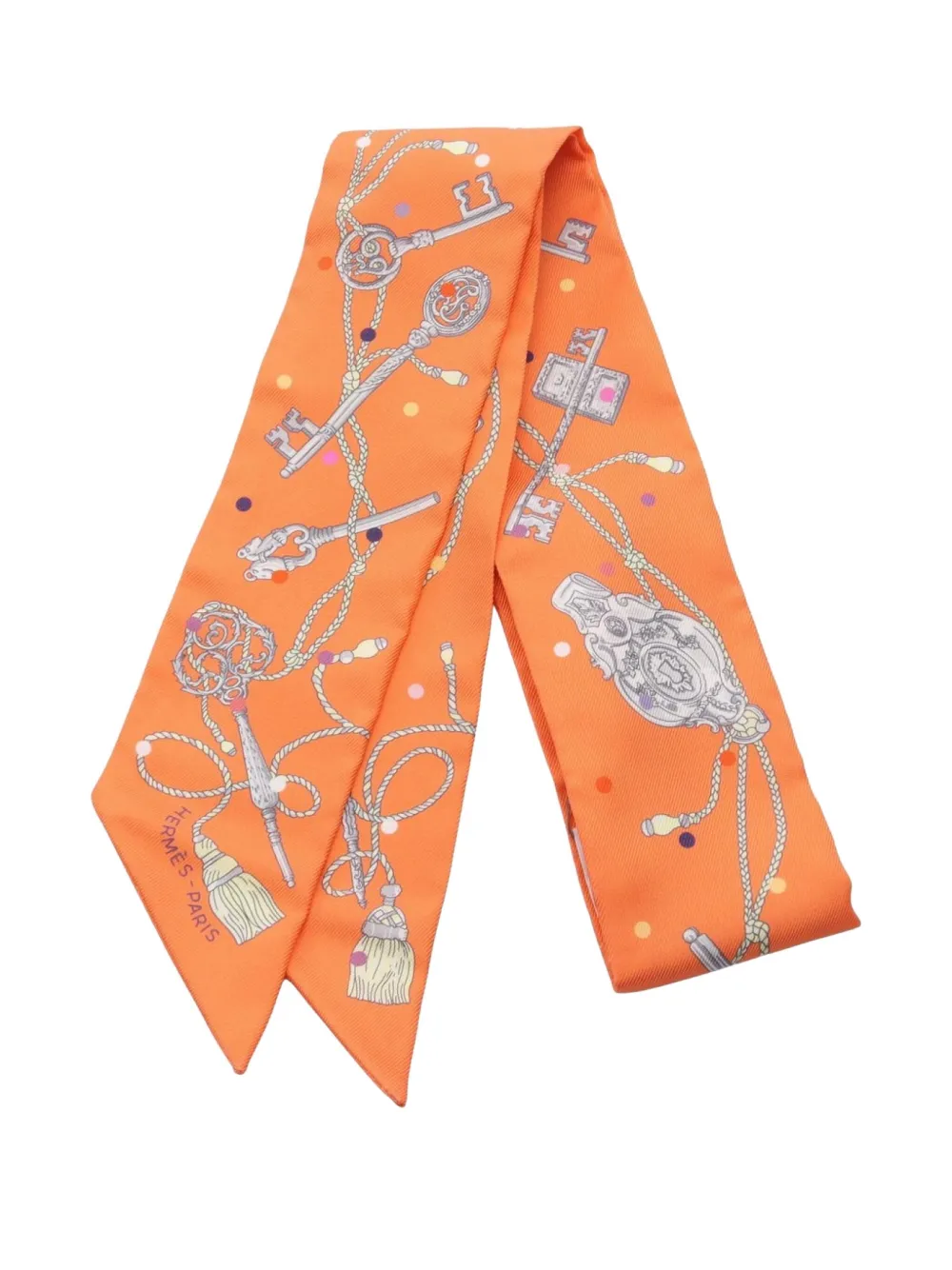 2020s keys ribbon scarf
