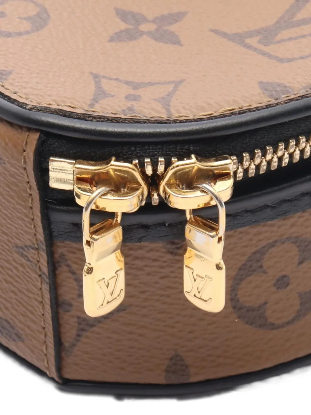 Pre-owned Louis Vuitton 2021 Mini Monogram Round Handbag In Brown