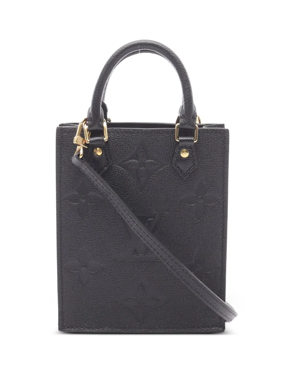 Louis Vuitton Pre-Owned 2021 プチ サックプラ モノグラム ハンドバッグ - ブルー Louis Vuitton Pre-Owned 2021 プチ サックプラ モノグラム ハンドバッグ - ブルー