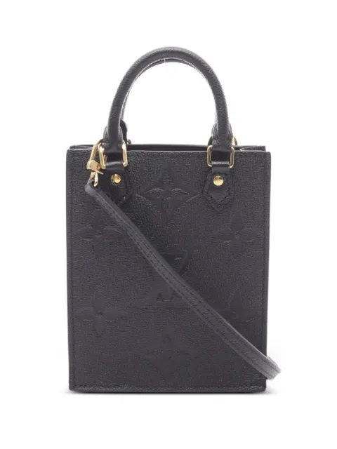 Louis Vuitton Pre-Owned 2021s Petite Sac Plat monogram tote bag