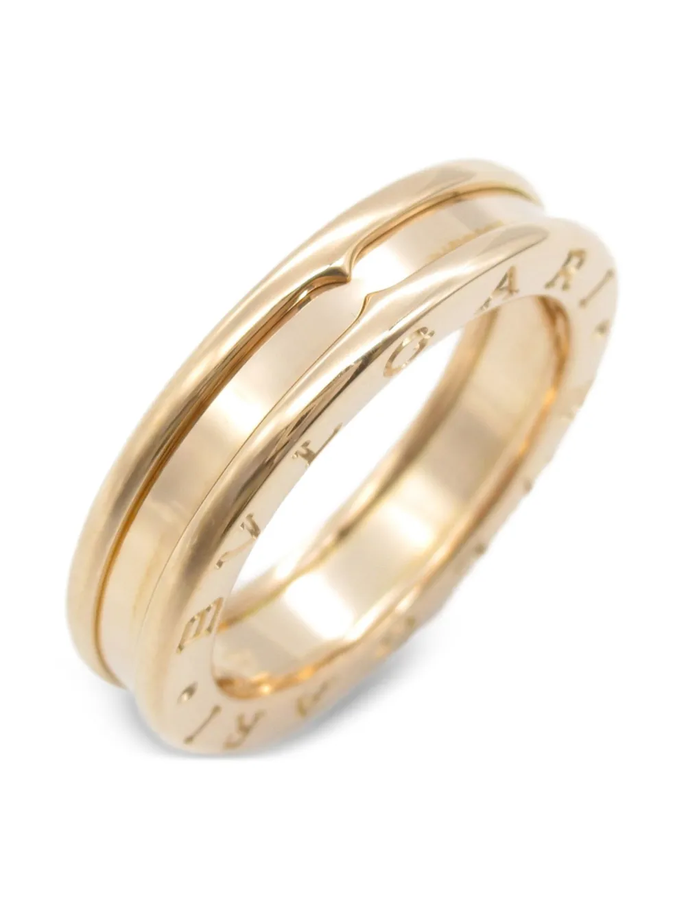 Bvlgari Pre-Owned 2010s 18K rose gold B.zero1 ring | Women | Image 2