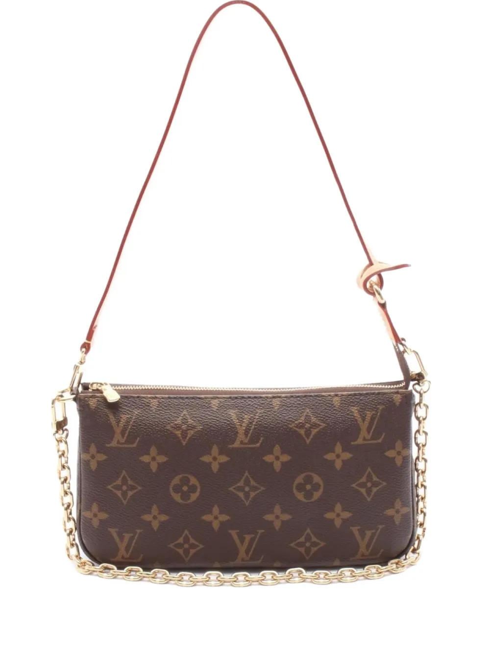 Louis Vuitton Pre-Owned 2021 Monogram Pochette Accessoires handbag | Brown | Image 1