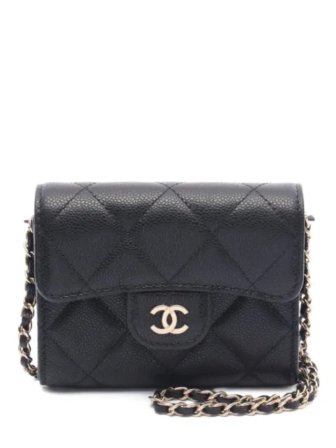 CHANEL Pre-Owned 2021 matelassé crossbody bag