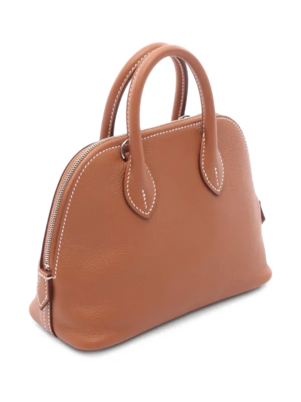 Hermès Pre-Owned Borsa a Mano Bolide 1923 Mini 2025 Marrone
