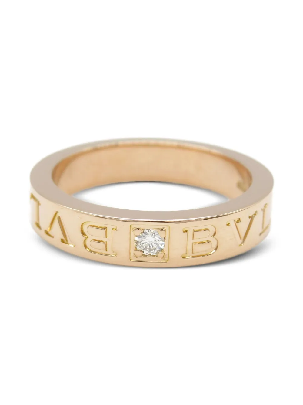 Bvlgari Pre-Owned 2010s Bzero 1 diamond ring | Pink | Image 1