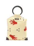 Bvlgari Pre-Owned 2000s Beach hand-print handbag - Neutrals