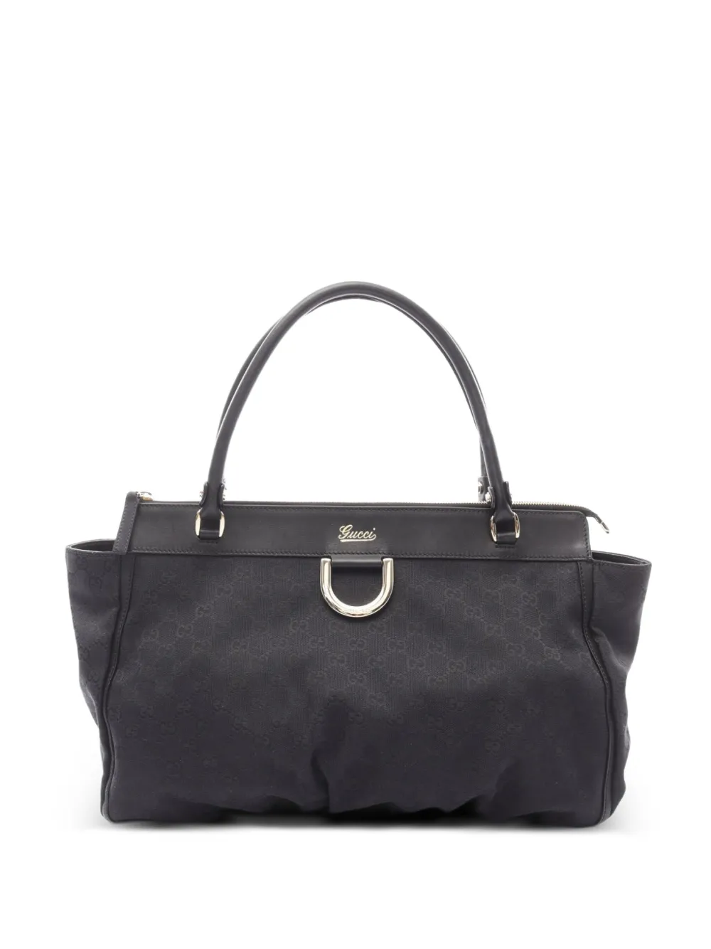 2000s GG canvas shoulder bag