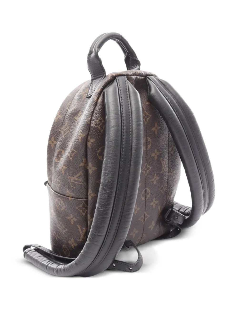 Pre-owned Louis Vuitton 2016 Palm Springs Monogram-canvas Backpack In Brown