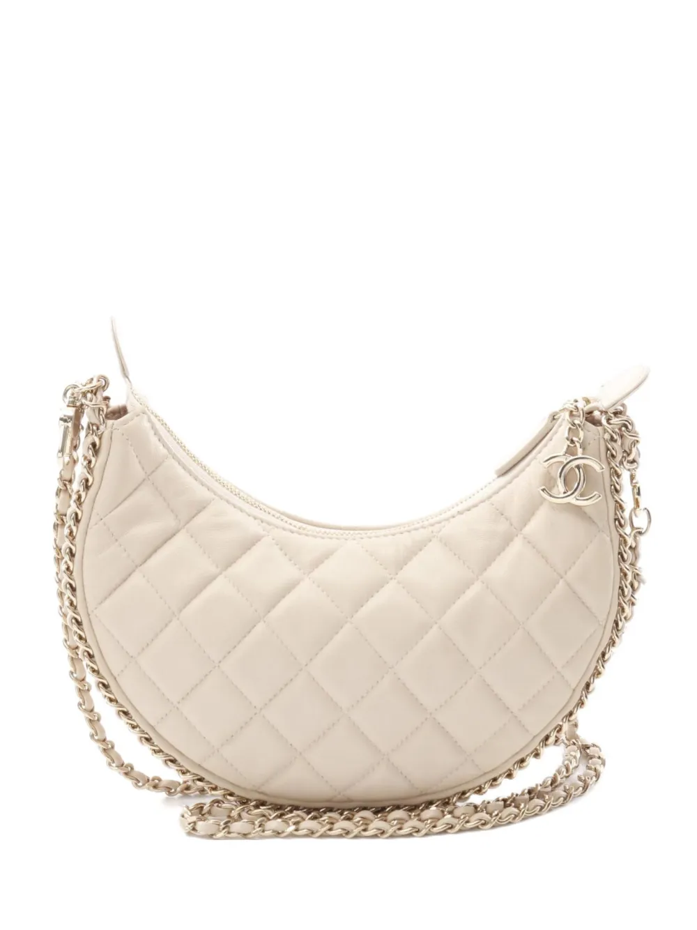CHANEL Pre-Owned 2021s キルティング ショルダーバッグ S - ピンク CHANEL Pre-Owned 2021s キルティング ショルダーバッグ S - ピンク